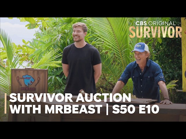 Survivor 50 - The Auction Returns Featuring MrBeast! | Episode 10