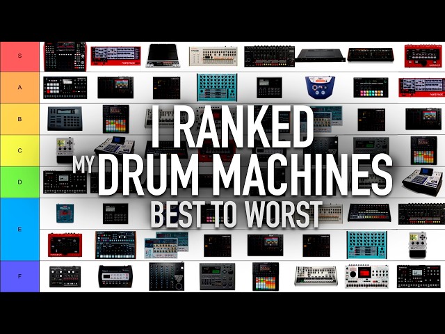 I Ranked My Worst and Best Drum Machines: Elektron, MPC, Jomox, Perkons, Simmons & More