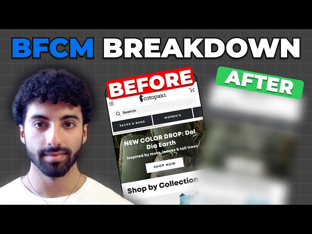 Watch Me Live Auditing This Apparel Ecommerce Brand For BFCM
