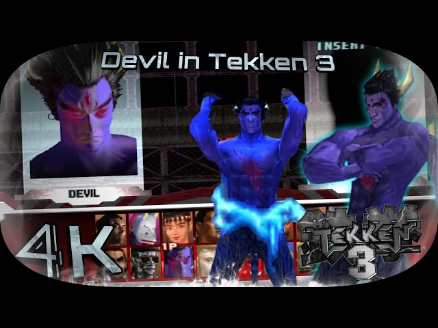 Devil in Tekken 3 UHD 4K 60 FPS 