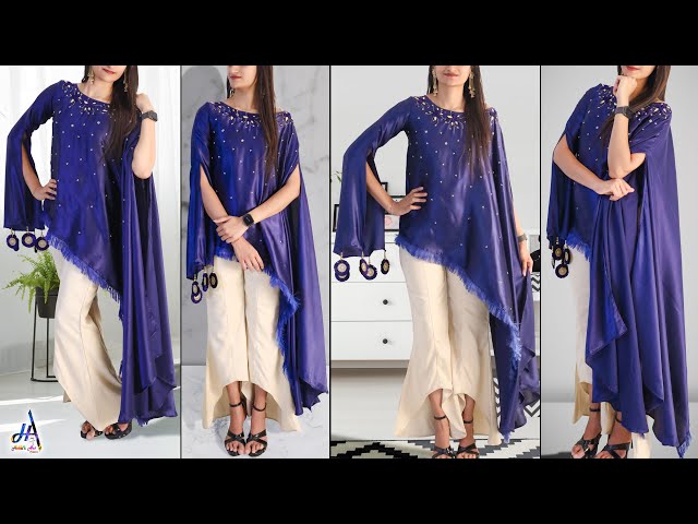 Fancy Girls Outfits!!.. Party Wear/Wedding Wear Designer Dresses Cutting & Stitching With Embroidery