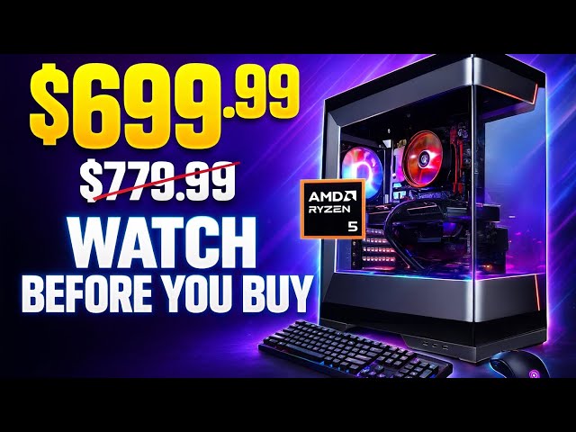 CyberPowerPC Gaming PC AMD RX 6500 XT In Depth Review - Best Buy Sale