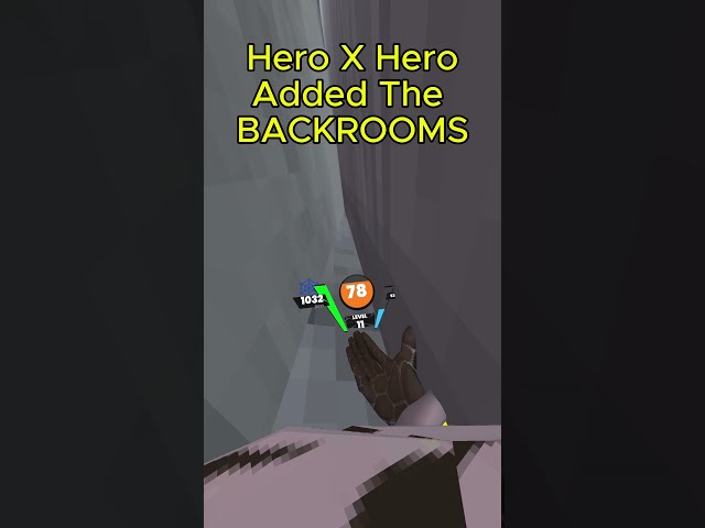 Hero X Hero Added The BACKROOMS? #heroxhero #shorts #trending #shortsfeed #fyp #gamingshorts