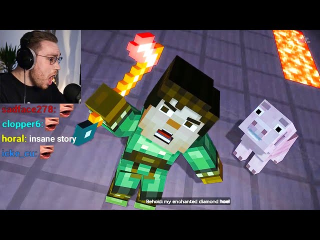 I played Minecraft's cancelled story mode... It's insane