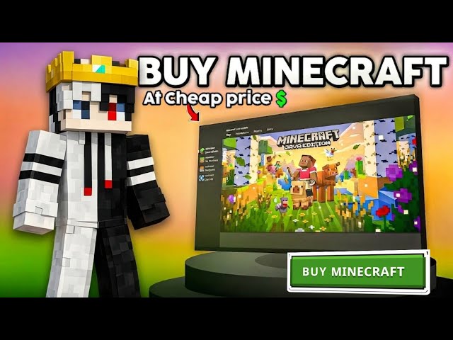 How to Buy Official Minecraft Java & Bedrock Cheap in India | 100% original