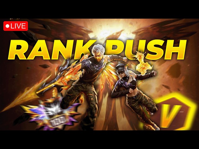 Live - New Trophy Emote is Here! - NEW BR RANK SEASON Grandmaster Push - Garena FREEFIRE MAX
