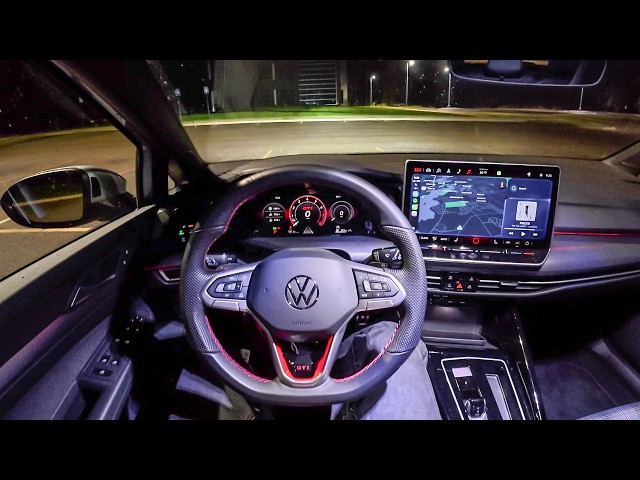 2026 Volkswagen Golf GTI S - POV Night Drive (Binaural Audio)