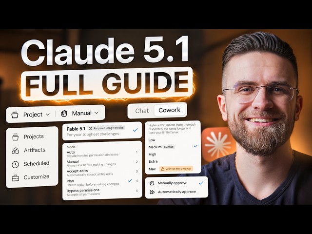 Ultimate Claude Tutorial: How to Use Claude AI for Beginners (Become a PRO!)