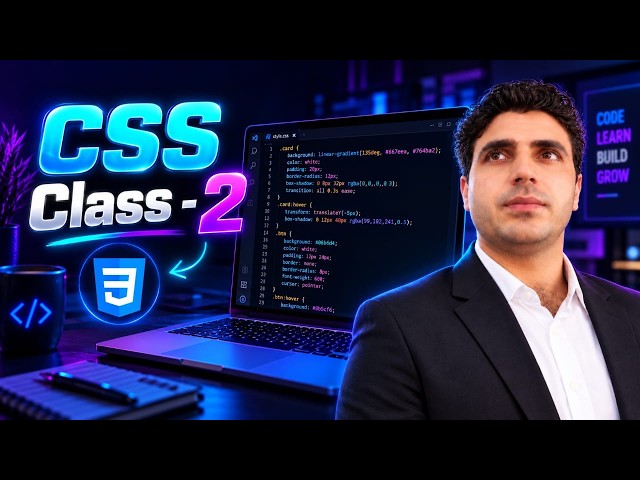 CSS Class 2: Master CSS Box Model & Styling Easily! 🚀