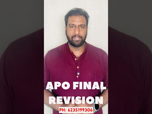 APO Final revision നാളെ മുതൽ ✅✅ #shorts #psc #keralapsc #assistantprisonofficer