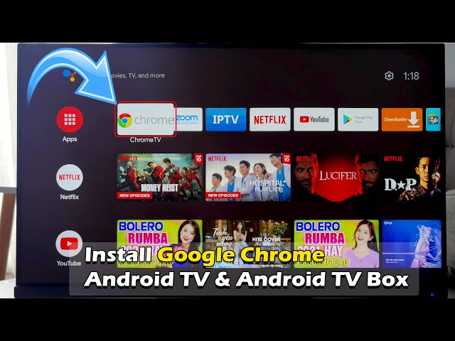Install Google Chrome on Android TV & Android TV Box