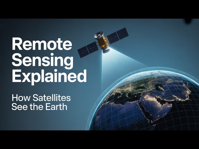 What is Remote Sensing? Basics Explained for Beginners