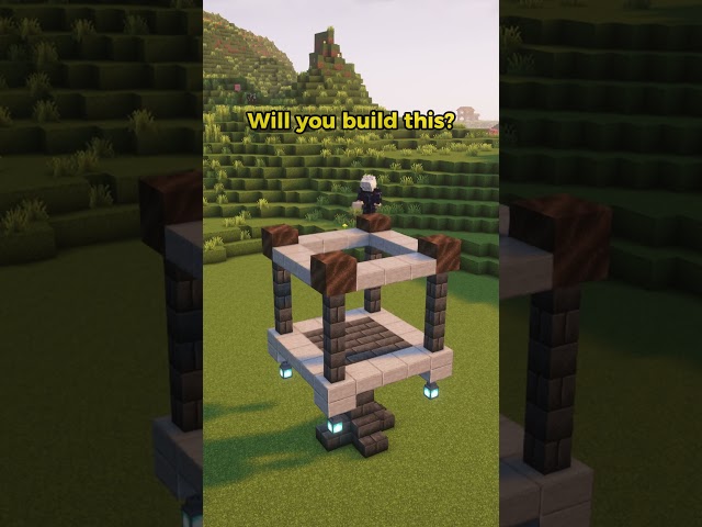 Ghast Defence Tower ⚒️ - Minecraft Short #minecraft #shorts #minecraftshorts