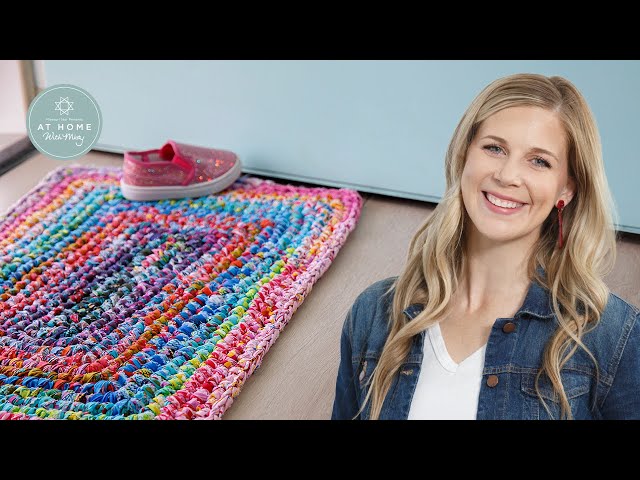 How to Make a "Crochet Rag Rug" - Free Crafting Tutorial