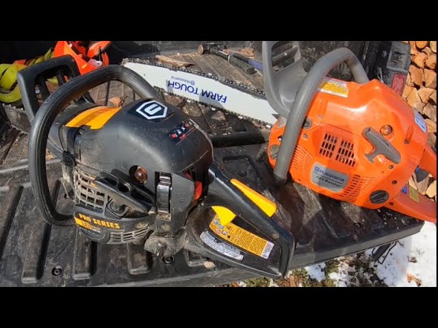 #10 42cc vs 55cc Chainsaw - Speed Test
