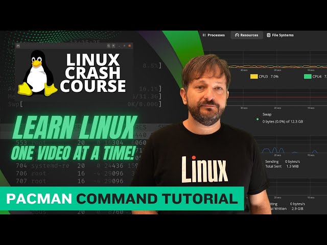 Linux Crash Course - The Pacman Command