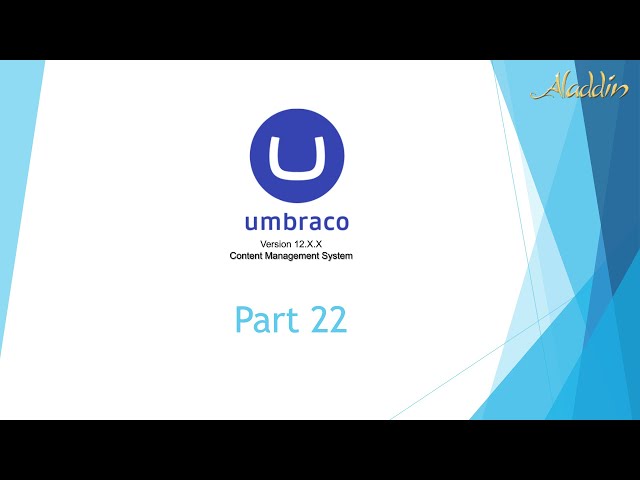 UMB12-022: #umbraco 12 #cms -  Custom #Dashboard tab - Part 22