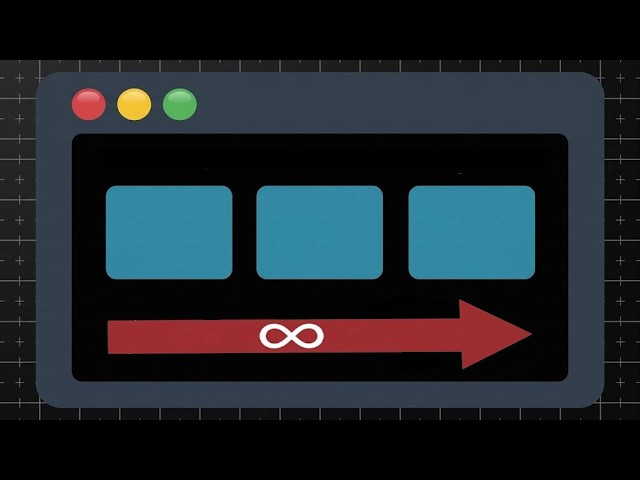 Build a Modern Infinite Horizontal Scroll with HTML & CSS (No JavaScript!)