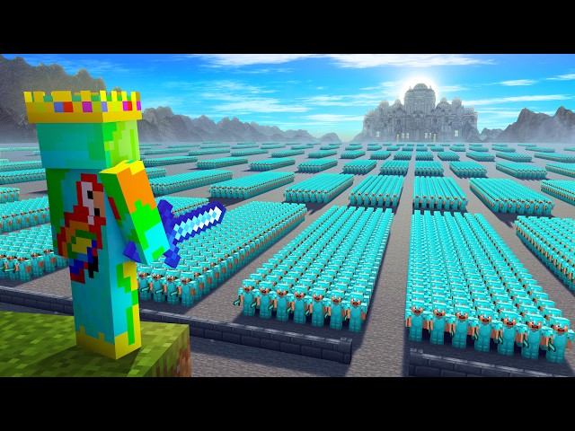 I Created the World's Largest Minecraft Army