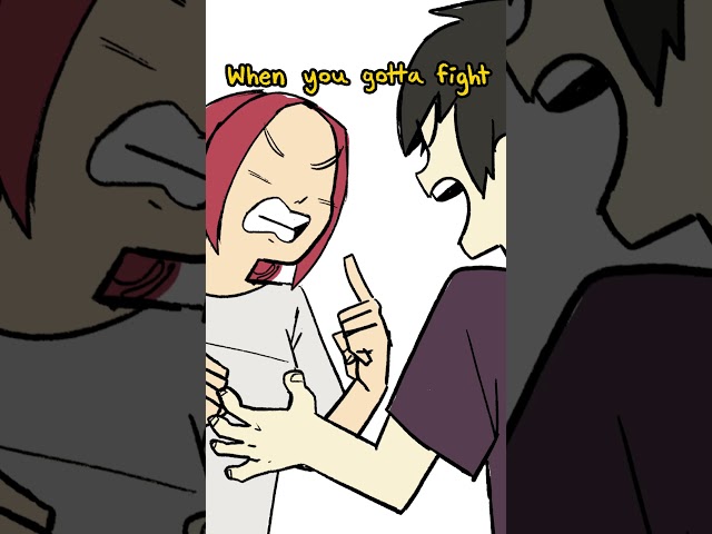 I'll fight all the boyfriends (ง •̀_•́)ง