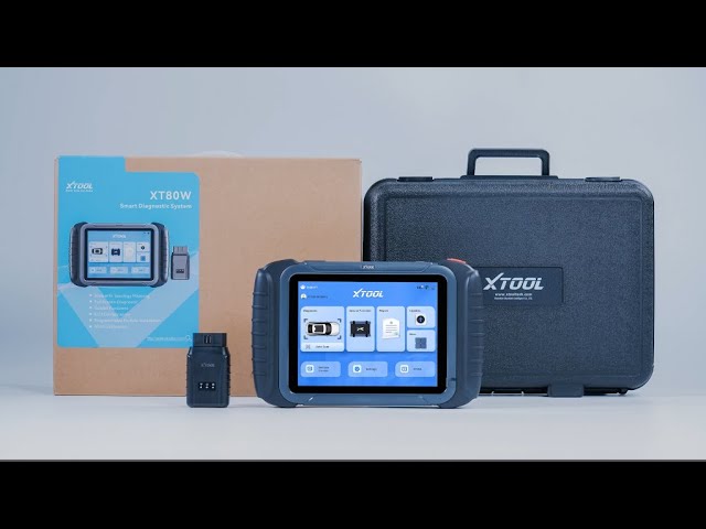 Car Diagnosis XT80W Unboxing Video - With Functions Introduction #carrepair#xtooltech#cardiagnostic