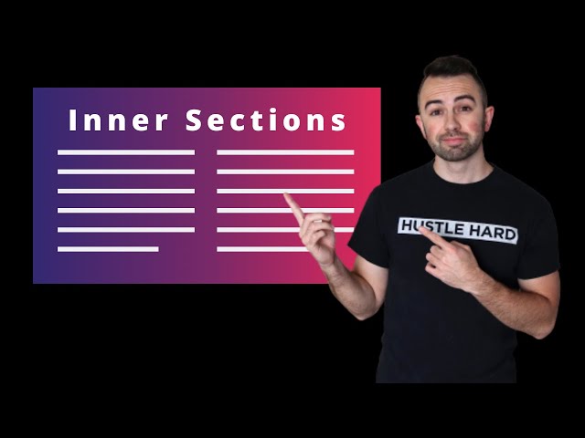 ELEMENTOR INNER SECTIONS: Elementor Sections - Elementor Tutorial 2020