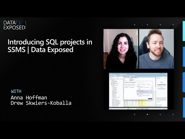 Introducing SQL projects in SSMS: A new Database DevOps workflow  | Data Exposed