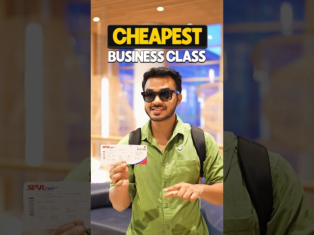 Cheapest Business Class Flight!