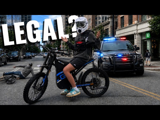 This E-bike Is Invisible To Cops (Crash)