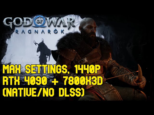God of War Ragnarok PC | Max Settings, Native,  RTX 4090 + 7800x3D | 1440P (Gameplay Benchmarks)