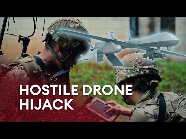 Could enemy drones be hijacked and turned against their own side?