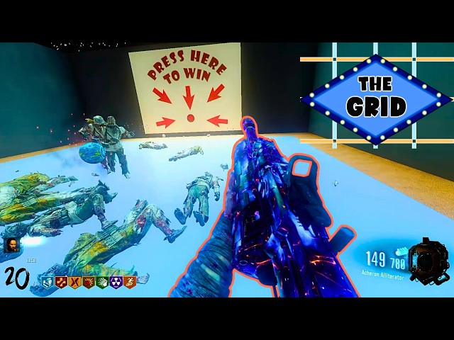 I Played The Grid Custom Map | BO3 Custom Zombies