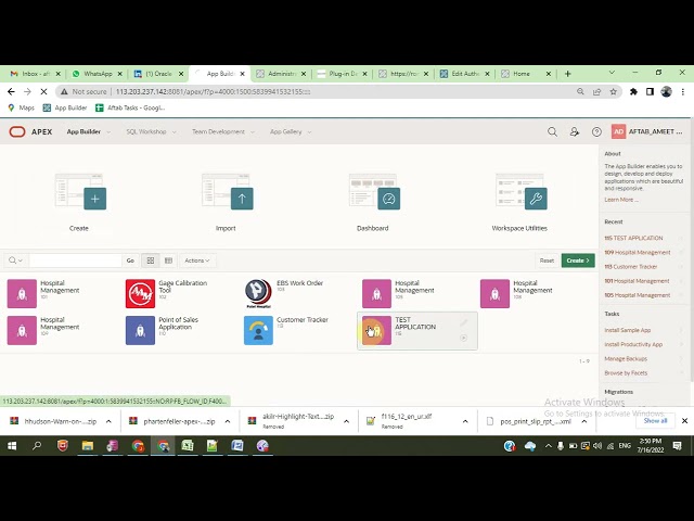 Oracle Apex|| Shared Component || Report Query || Report Layout || User Creation ||Role Acess