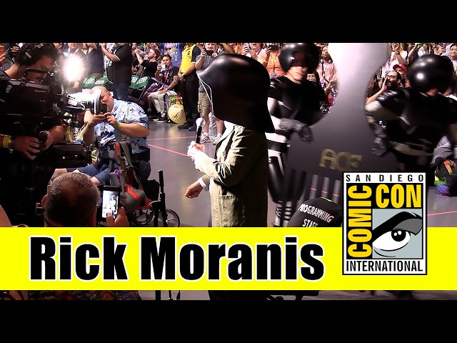 Fans go INSANE when RICK MORANIS  showed up to the Spaceballs Comic Con Panel