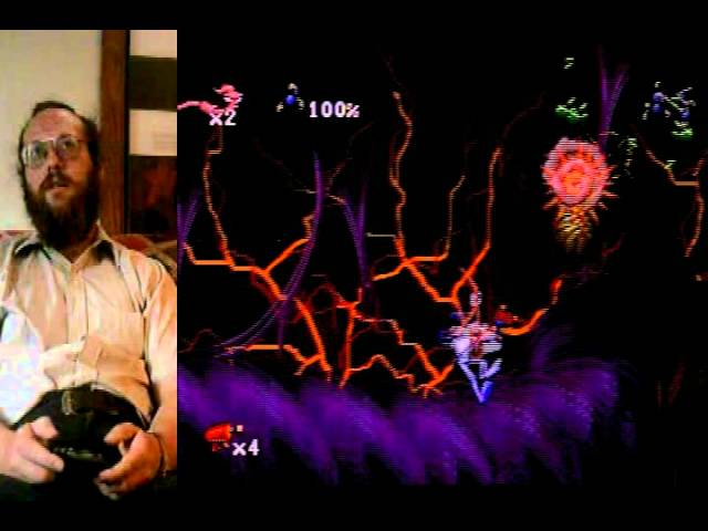 Beating Earthworm Jim with my cat, Part 9:  Buttville : Losing 6 Guys