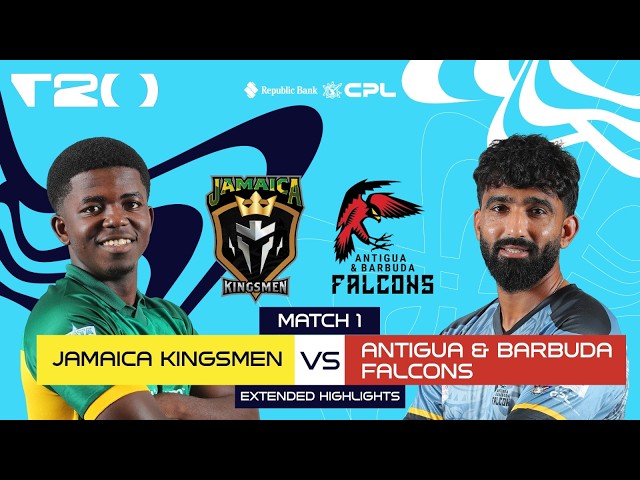 Extended Highlights | Jamaica Kingsmen vs Antigua & Barbuda Falcons | CPL 2026