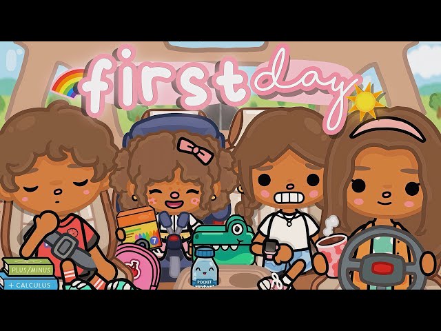 FIRST DAY OF SCHOOL 🎒 Toca Boca Roleplay