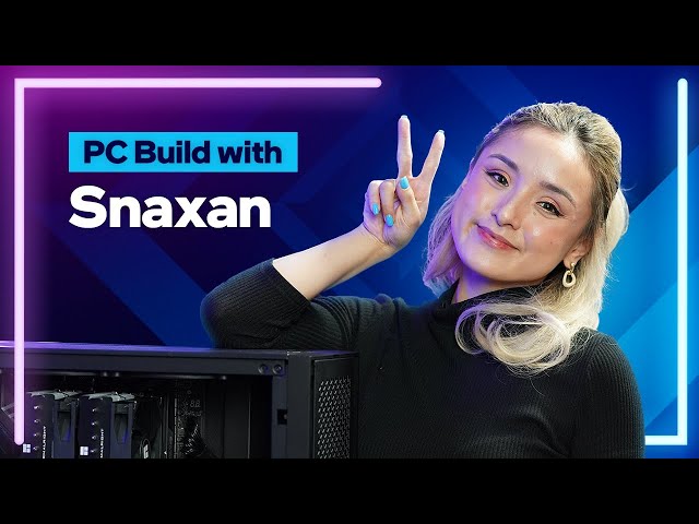 How to Build Your FIRST Gaming PC with Snaxan! | Intel Arc A770 GPU Build