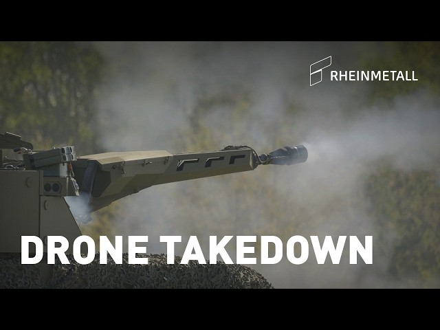 Rheinmetall Lance turret demonstrates C-UAS self-defence capability