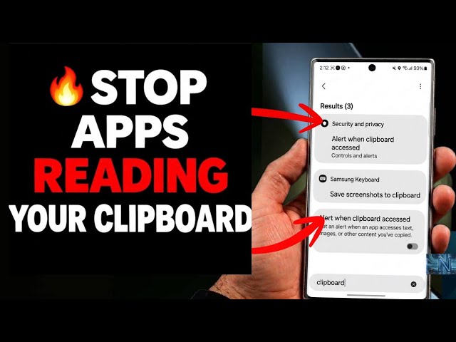🔥 Stop Apps From Reading Your Clipboard on Android — Do This Now.