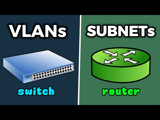 Subnets vs VLANs — Same Goal, Completely Different Approach