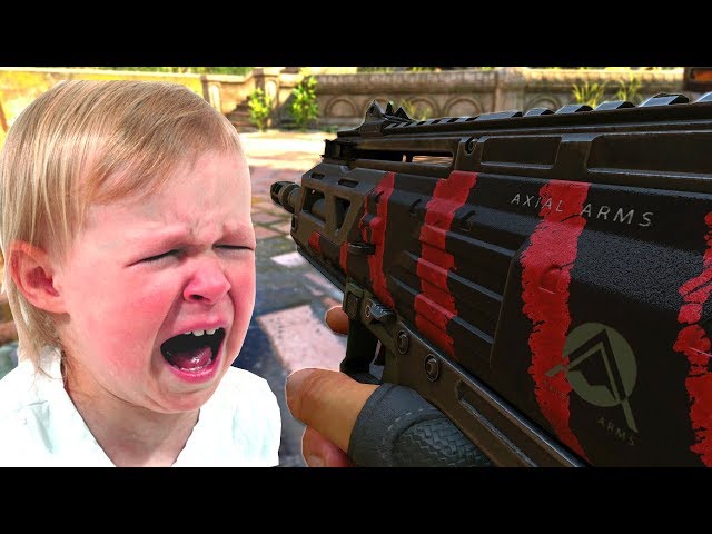ANGRY Little Kid CRIES on Black Ops 4...