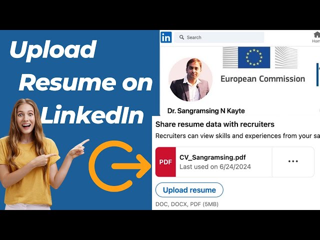 How to Upload Resume on LinkedIn | LinkedIn Resume Upload - Quick and Easy