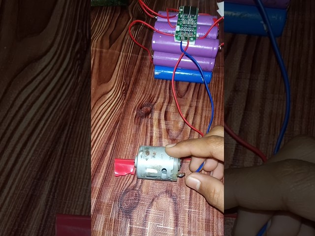 12 volt battery 🔋🔋|| how to make 12 volt battery at home#battery#myproject#bms