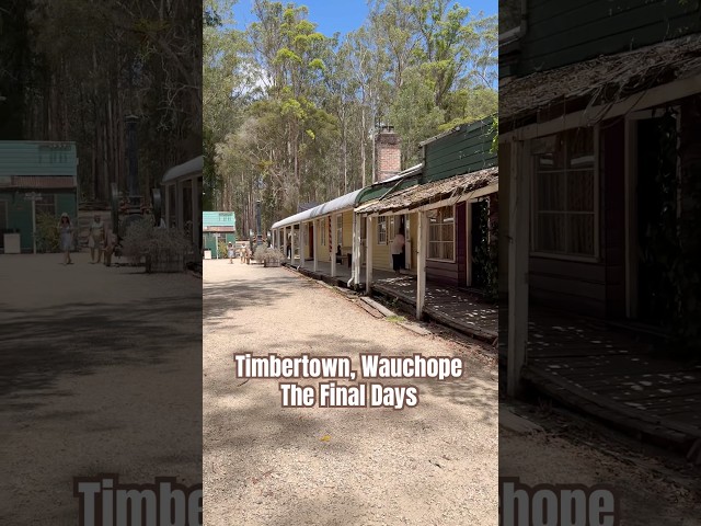 Timbertown Wauchope The Final Days #shorts #urbanexploration #travel #timbertown