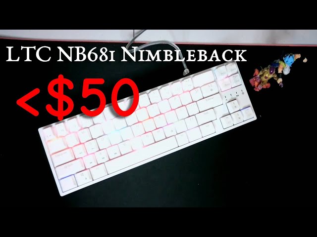 Unboxing EP25: LTC NB681 Nimbleback, 65% Compact Keyboard with Removeable Frame!