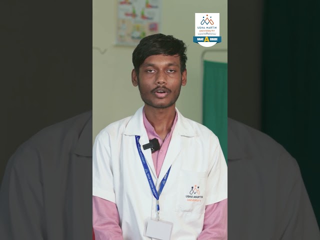 Pushkar Bihari (B.SC Nursing) Reviews | Usha Martin University, Ranchi Student Testimonials