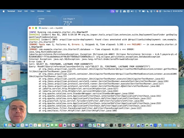 LiveCode: Testing database interactions with Jakarta EE is easy