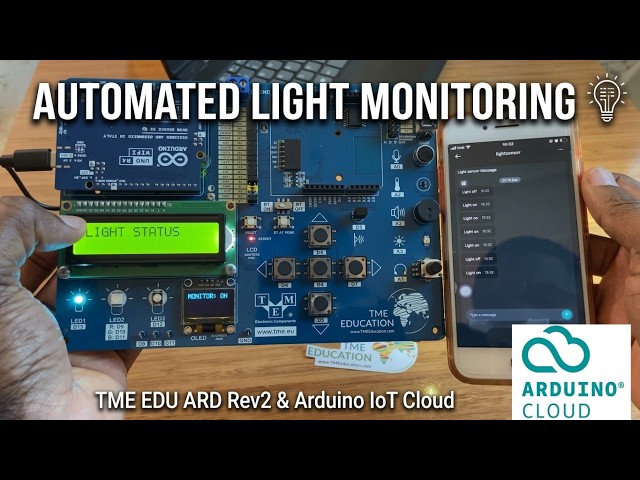 Build a Smart Light Monitor: Arduino R4 WiFi + IoT Cloud Tutorial