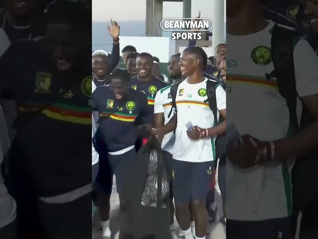 DANCING LIONS! CAMEROON PLAYERS SHOW MOVES AHEAD OF GABON CLASH! 🕺